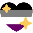 Asexual Pride Heart